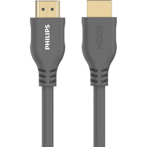 Кабель HDMI Philips SWV7130C/56 2.1 Ultra High Speed HDMI (R) 28AWG OD6.5mm 3M, Gray