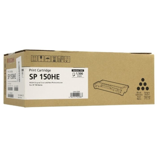 Принт-картридж SP150НE Ricoh SP150/SP150w/SP150SU/SP150SUw, 1,5К (O) 408010