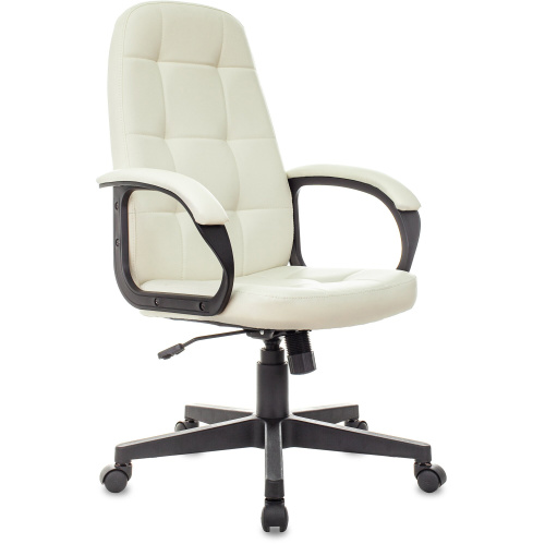 Кресло Бюрократ OR-10 (CH 002 Ivory) эко.кожа слоновая кость