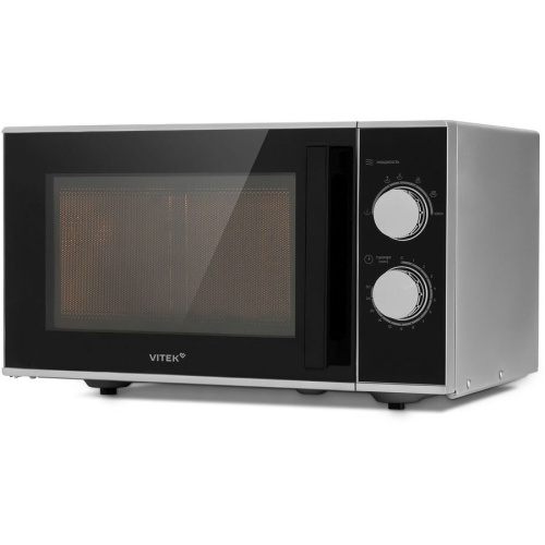 Микроволновая печь Vitek VT-MW0823 серебристый/черный