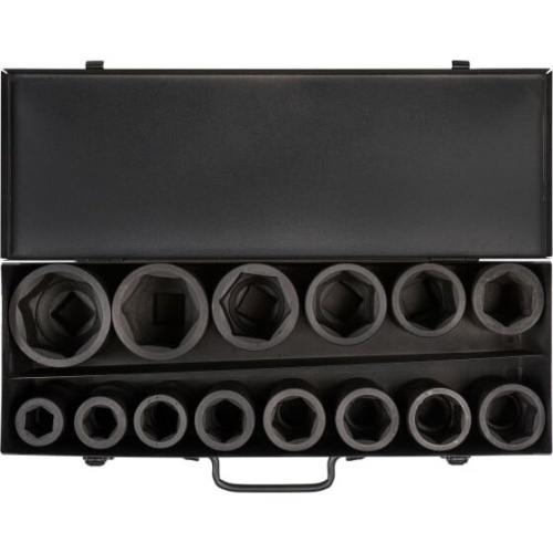 Набор головок ударных Airline ATAS046 1" 90мм14пр.