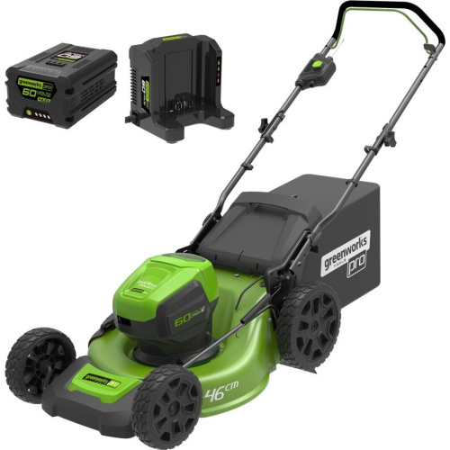Газонокосилка аккумуляторная GreenWorks GD60LM46HPK4 (2502807UB)