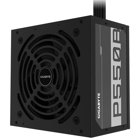 Блок питания Gigabyte ATX 550W GP-P550B 80+ bronze (24+4+4pin) APFC 120mm fan 6xSATA RTL