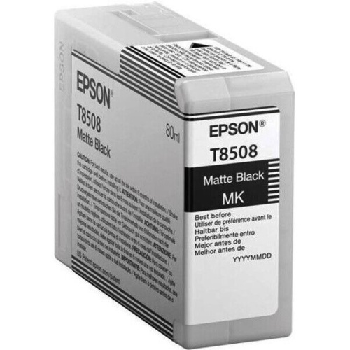 Картридж Epson C13T850800 T850 SC-P800 Matte Black T850800 UltraChrome HD 80ml