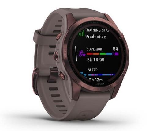 Спортивные часы Garmin Fenix 7s Sapphire Solar
