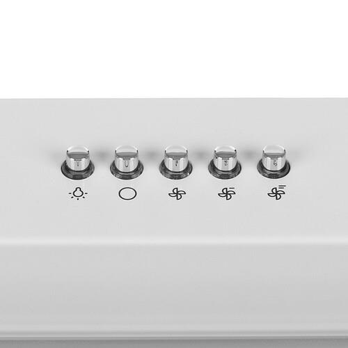 Вытяжка подвесная Gorenje WHU629EW/M белый/прозрачный