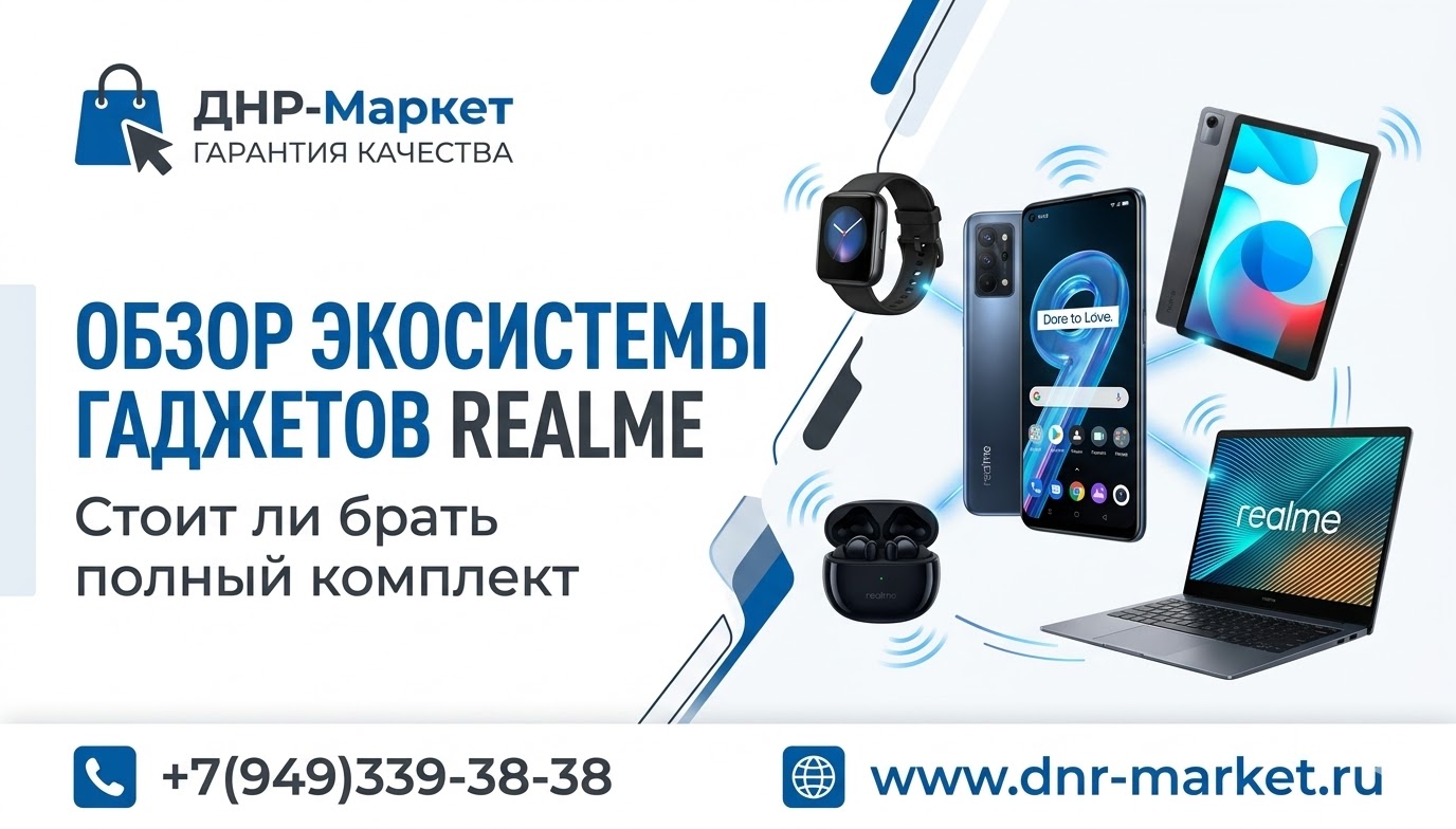 Обзор экосистемы гаджетов Realme: стоит ли брать полный комплект Обзор экосистемы гаджетов Realme: стоит ли брать полный комплект