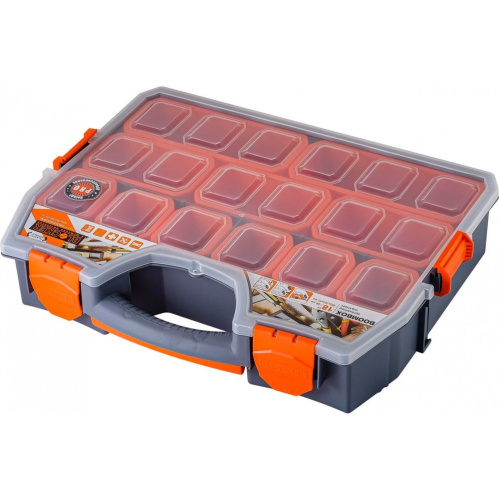 Органайзер Blocker Guru BR3772 1отд. серый/оранжевый (BR3772СРСВЦОР)