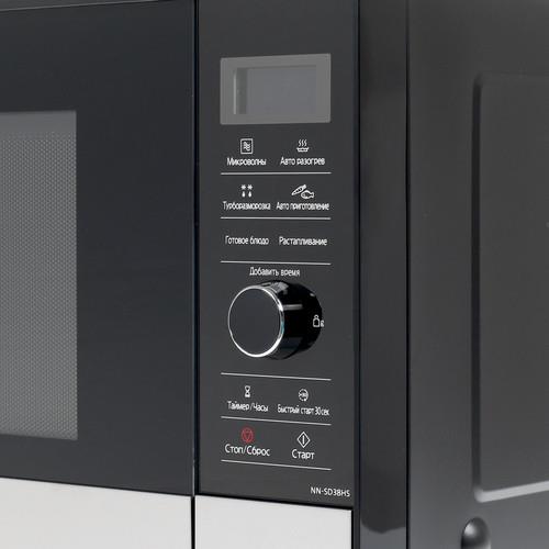 Микроволновая печь Panasonic NN-SD38HSZPE черный Микроволновая печь Panasonic NN-SD38HSZPE черный — Детали конструкции