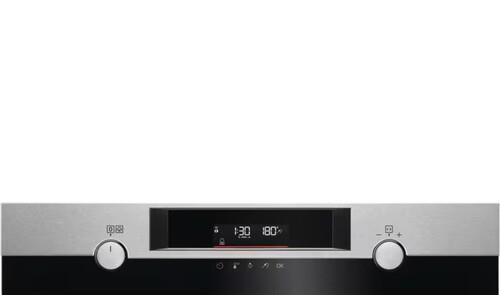 Электрический духовой шкаф AEG BPK558370M серебристый