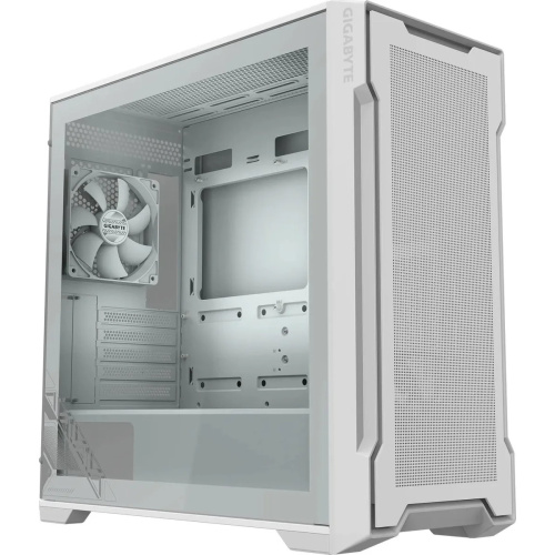 Корпус Gigabyte C102W GB-C102GI белый (28300-C102W-2CRR) без БП ATX 5x120mm 4x140mm 2xUSB3.0 audio bott PSU