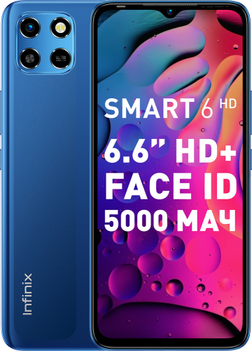 Смартфон Infinix Smart 6 Hd 2/32Gb Синий