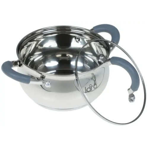 Кастрюля LARA Bell LR02-480 нерж 1.8л