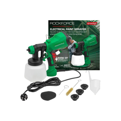 Электрический краскопульт RockForce RF-SG100-640H