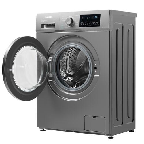 Стиральная машина Бирюса WM-SM712/08 M серый Inverter, 7 кг с паром, дисплей, самоочистка