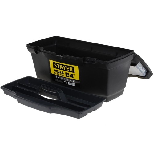 Ящики для инструментов STAYER 38105-21_z03 VEGA-24 пластиковый