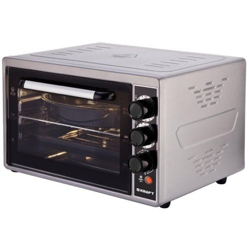 Мини-печь Kraft KF-MO3803KGR серый