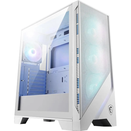 Корпус MSI MAG Forge 320R Airflow (306-7G23W21-HH9) белый без БП ATX 4x120mm 2xUSB3.0 audio bott PSU