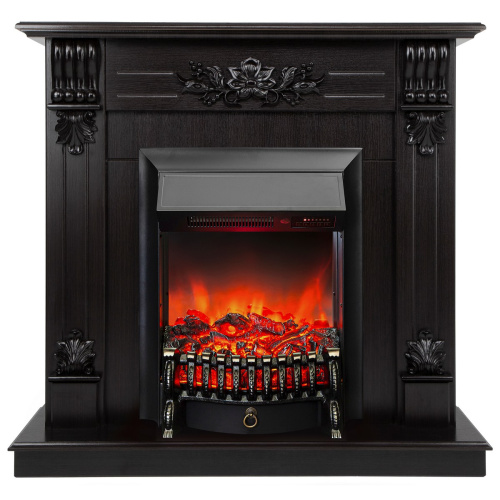 Электрокамин RealFlame Ottawa DN венге премиум с очагом Fobos Lux Black RC