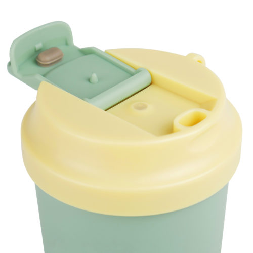 Термокружка LARA LR04-26 Green зеленый/желт