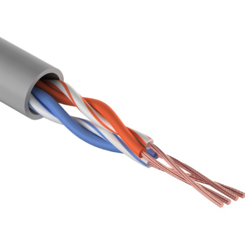 Кабель витая пара Rexant 01-0026 UTP 2PR 24AWG CAT5e Stranded бухта 305м