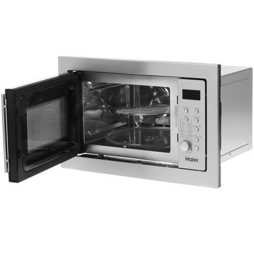 Встраиваемая микроволновая печь Haier HMX-BDG259LX серебристый