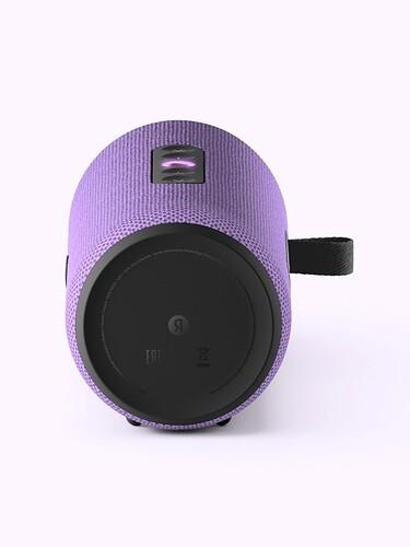 Умная портативная колонка Яндекс Станция Стрит, фиолетовый