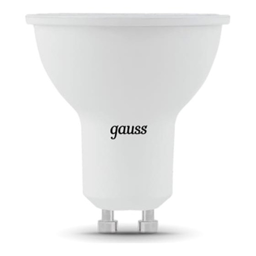 Лампа Gauss Black (101506107) светодиодная 7Вт цок. GU10 рефлек. 220B 3000K св.свеч.бел.теп. MR16 (упак. 10шт)
