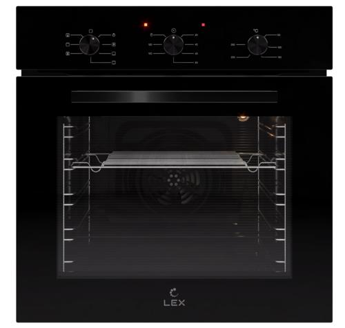 Электрический духовой шкаф LEX EDM 073 BBL черный