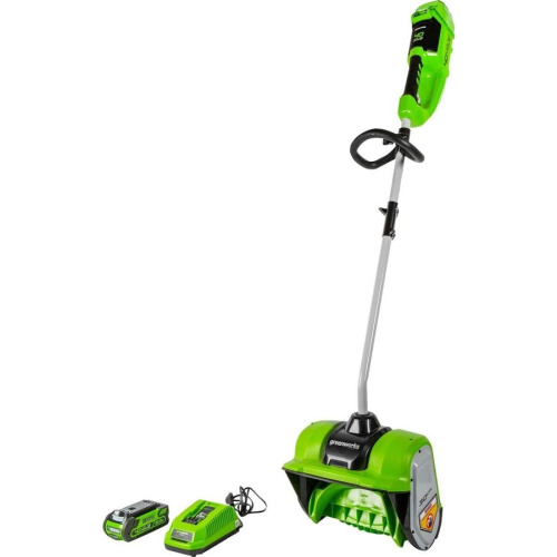 Снегоуборщик GreenWorks GD40SSK2 с 1хАКБ 2 А.ч и ЗУ (2600807UA)