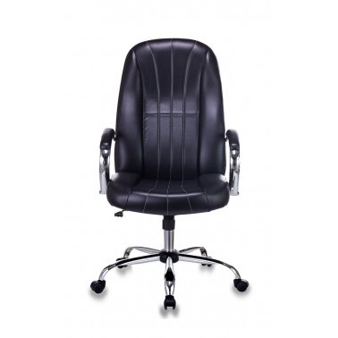 Кресло руководителя Бюрократ T-898SL/BLACK черный искусственная кожа крестовина хром