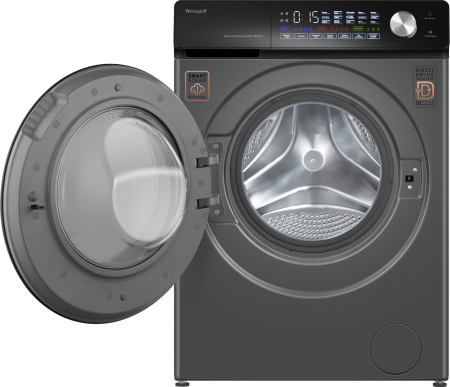 Стиральная машина Weissgauff WM 45126 Steam Direct Drive Deep Grey
