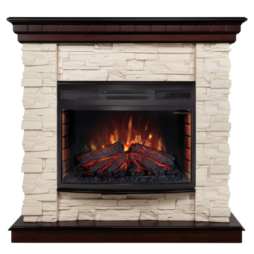 Электрокамин RealFlame Elford 25 AO античный дуб с Firefield 25 S IR S IR
