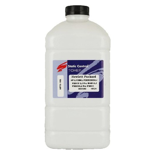 Тонер Static Control MPT8-1KG черный флакон 1000гр для принтера HP LaserJet 5000/4100/1200