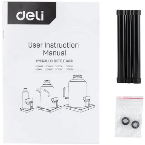 Домкрат бутылочный гидравлический Deli DQ71032