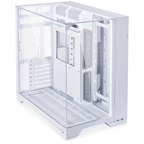 Корпус Lian-Li O11 Vision Compact белый (G99.O11VPW.R0) без БП ATX 10x120mm 9x140mm 2xUSB3.0 audio