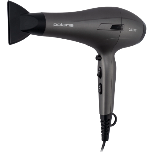 Фен POLARIS PHD2600ACi Salon Hair серый/графитовый