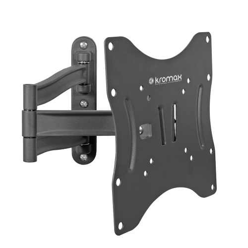 Кронштейн для телевизора Kromax TECHNO-3 серый 15"-40" до20кг поворотно-выдвижной и наклонный