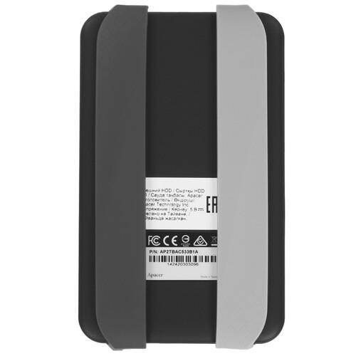 2 ТБ Внешний HDD Apacer AC533 [AP2TBAC533B-1]