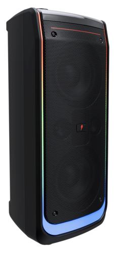 Портативная аудиосистема Урал Молния 10000, черный