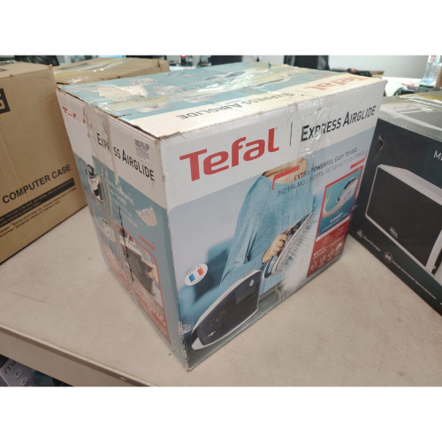 УЦ Парогенератор TEFAL SV8001E1 (плохая упаковка, б/у, нет гар талона, ремонт и установка термостата, ремонт кнопки подачи пара)