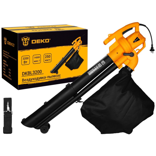 Воздуходувка-пылесос электрическая DEKO DKBL3200 065-1208