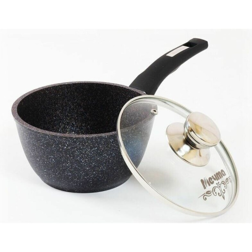 Ковш Мечта Гранит star 82803 1.7л с несъемной ручкой и стекл. крышкой