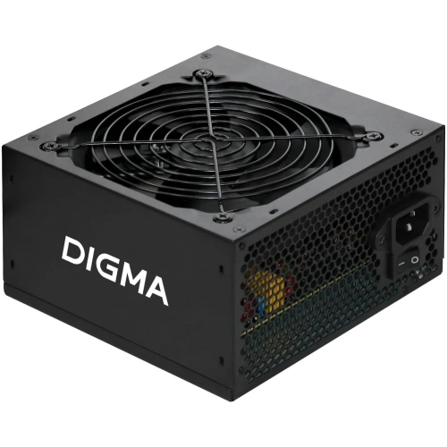 Блок питания Digma DPSU-500W-WH 80 Plus White ATX 500W (20+4pin) APFC 120mm fan 6xSATA RTL
