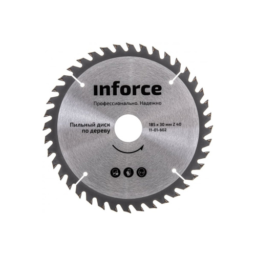 Пильный диск по дереву Inforce 11-01-602 185х30х40