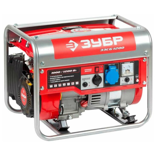 Генератор ЗУБР СБ-1200 бензиновый