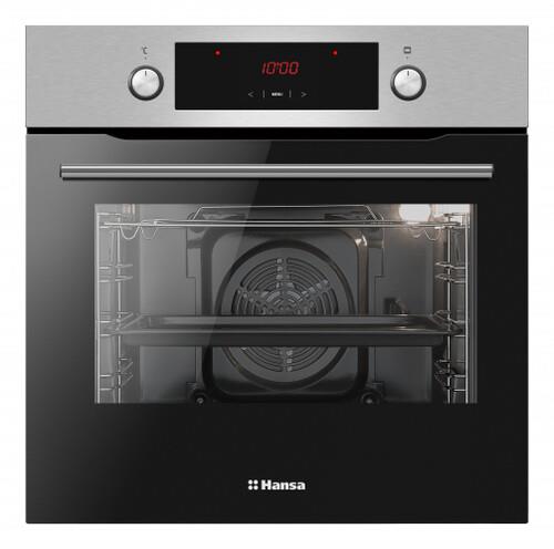 Электрический духовой шкаф Hansa BOEI69451 серебристый