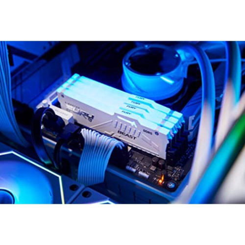 ОЗУ Kingston Fury Beast KF552C40BWAK2-32 DDR5 - 2x 16ГБ 5200МГц, DIMM, White, Ret