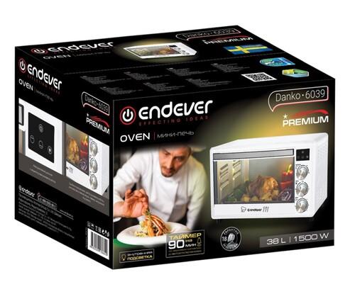 Мини-печь Endever Danko 6039 белый