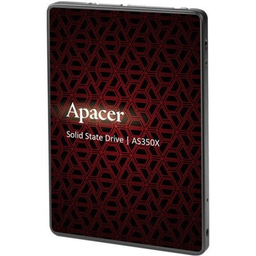 SSD Apacer PANTHER AS350X (AP256GAS350XR-1) 256Gb SATA 2.5" 7mm, R560/W540 Mb/s, IOPS 80K, MTBF 1,5M, 3D NAND, Retail